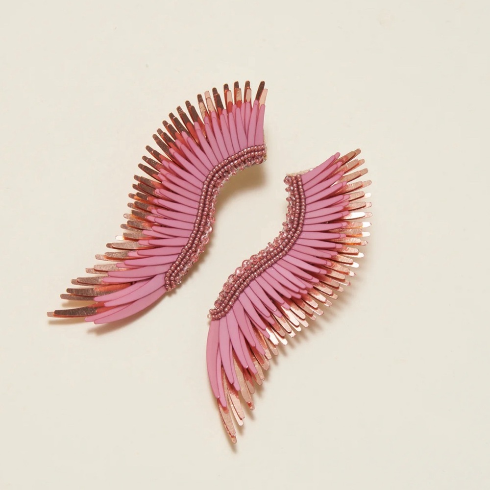 Mignonne Gavigan Blush Rose Gold Earrings